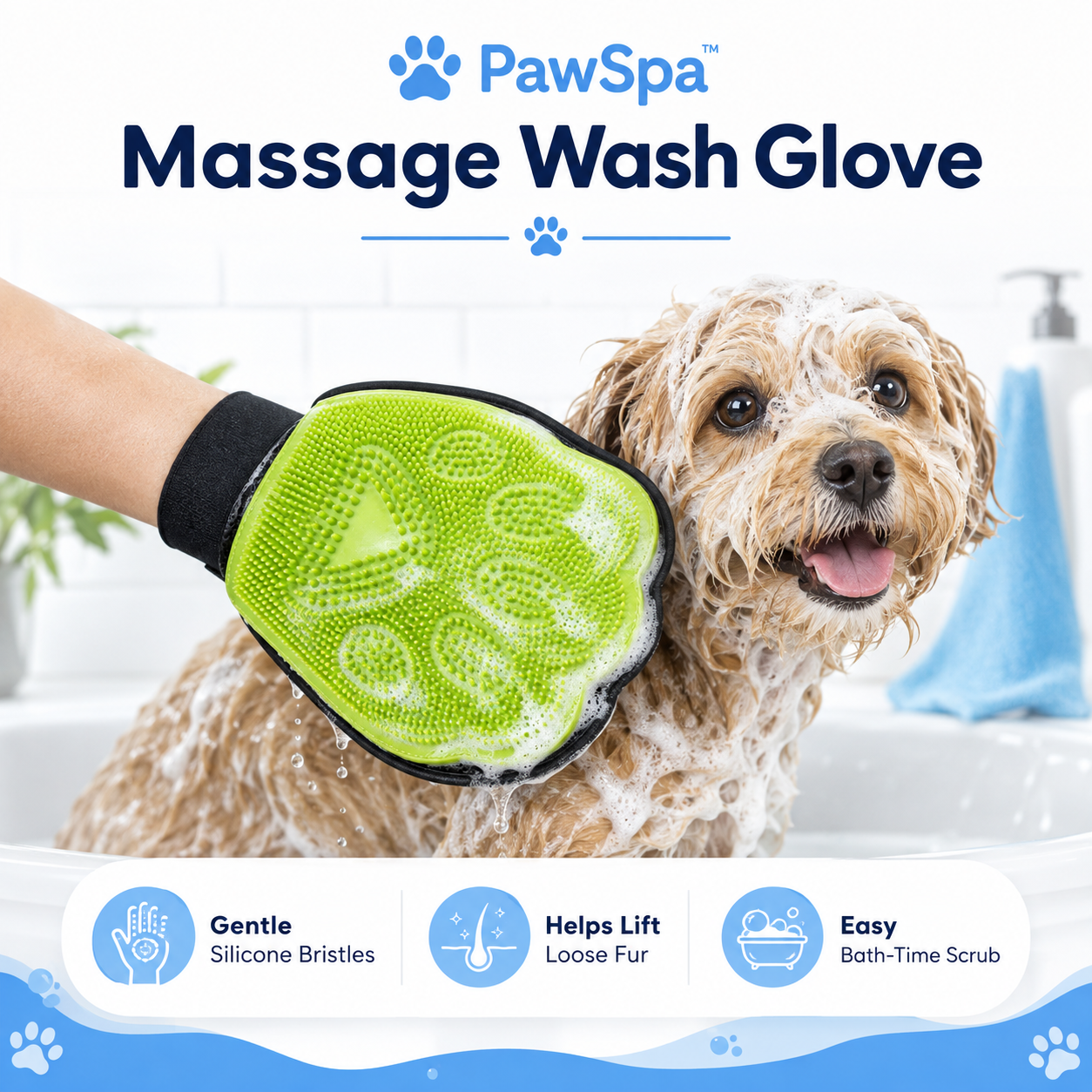Massage Wash Glove