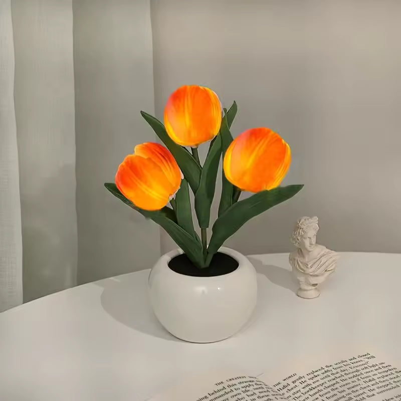 Glowing Tulips