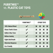 PurrTwig™ – Natural Dental Chew Sticks