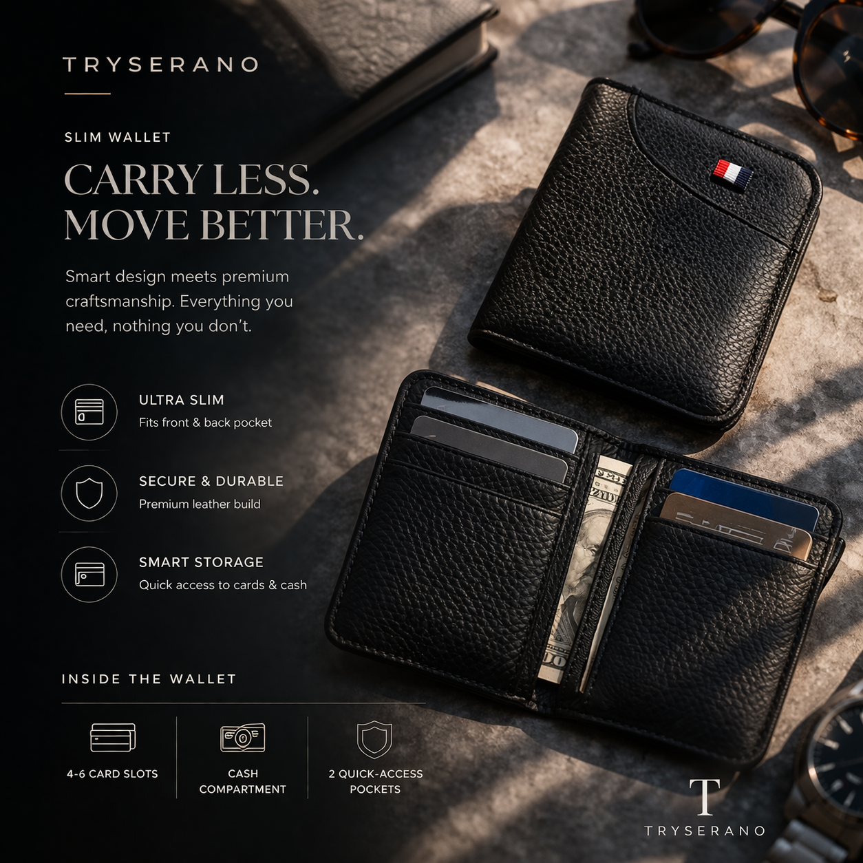 SlimCore™ – Everyday Carry Wallet