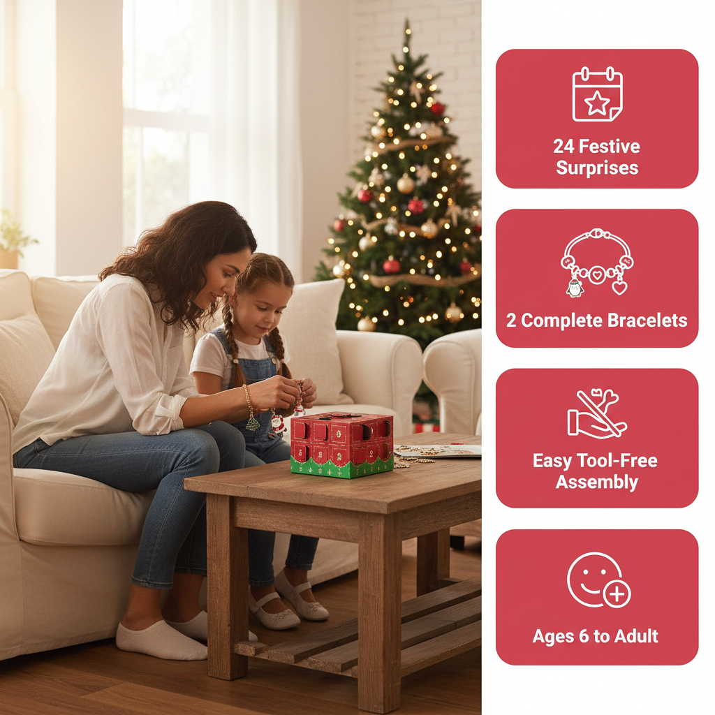 MerryCharm™ – Bracelet Advent Calendar