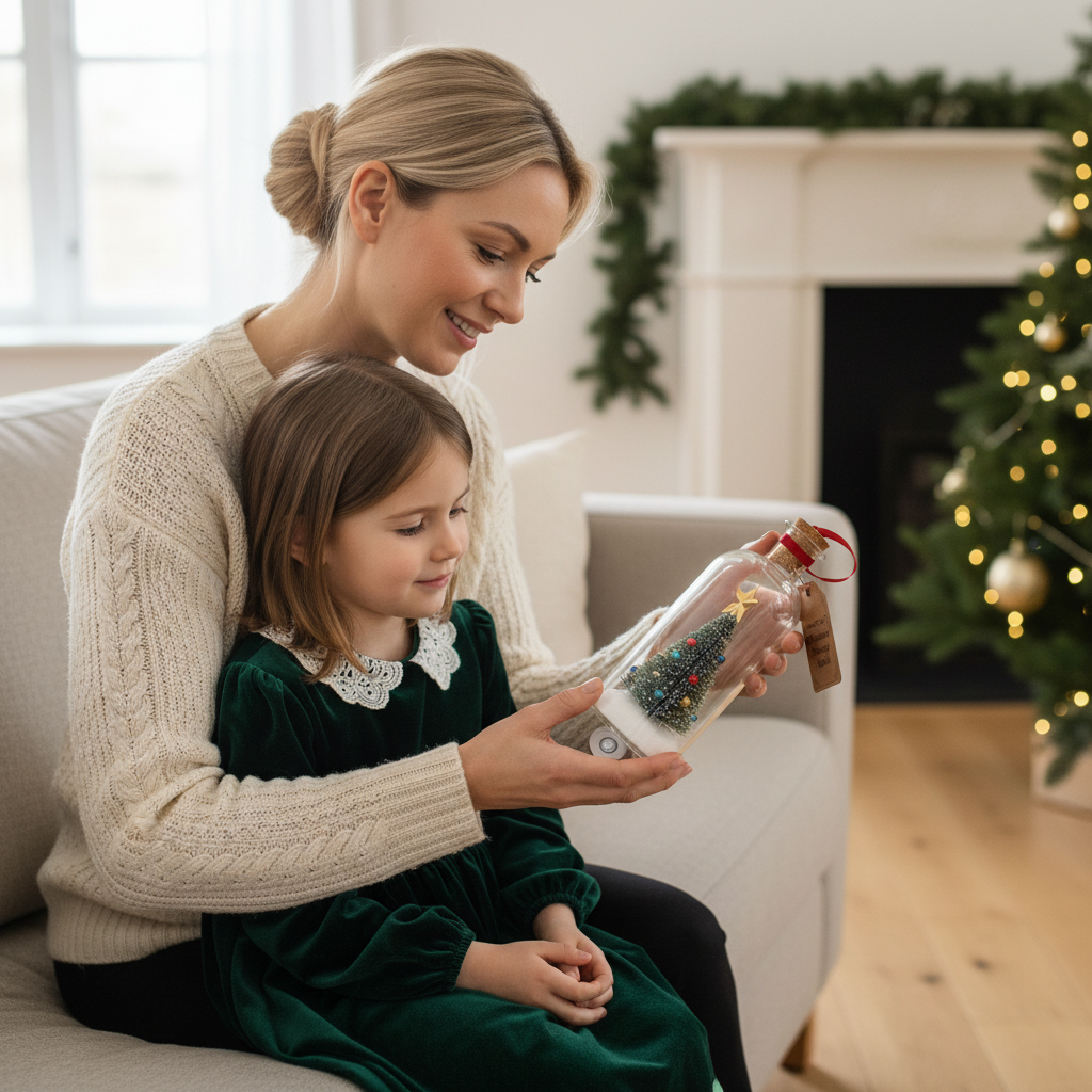 MemoryTree™  Christmas Message Bottle