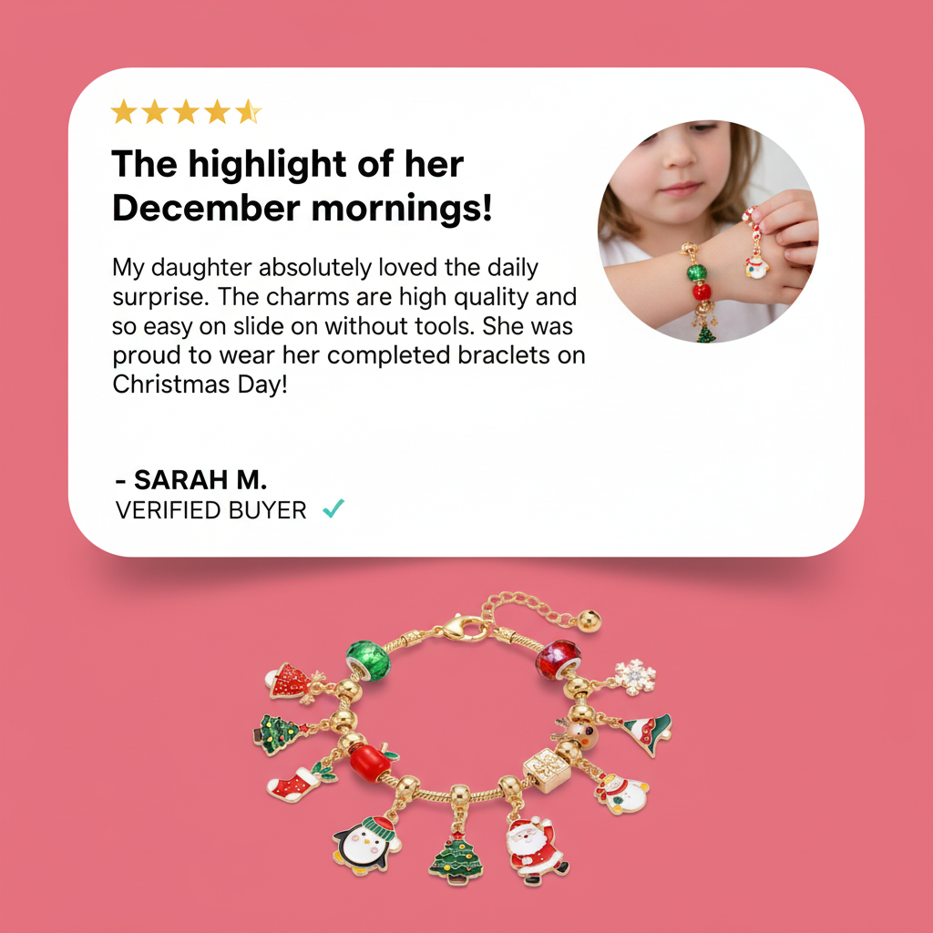 MerryCharm™ – Bracelet Advent Calendar