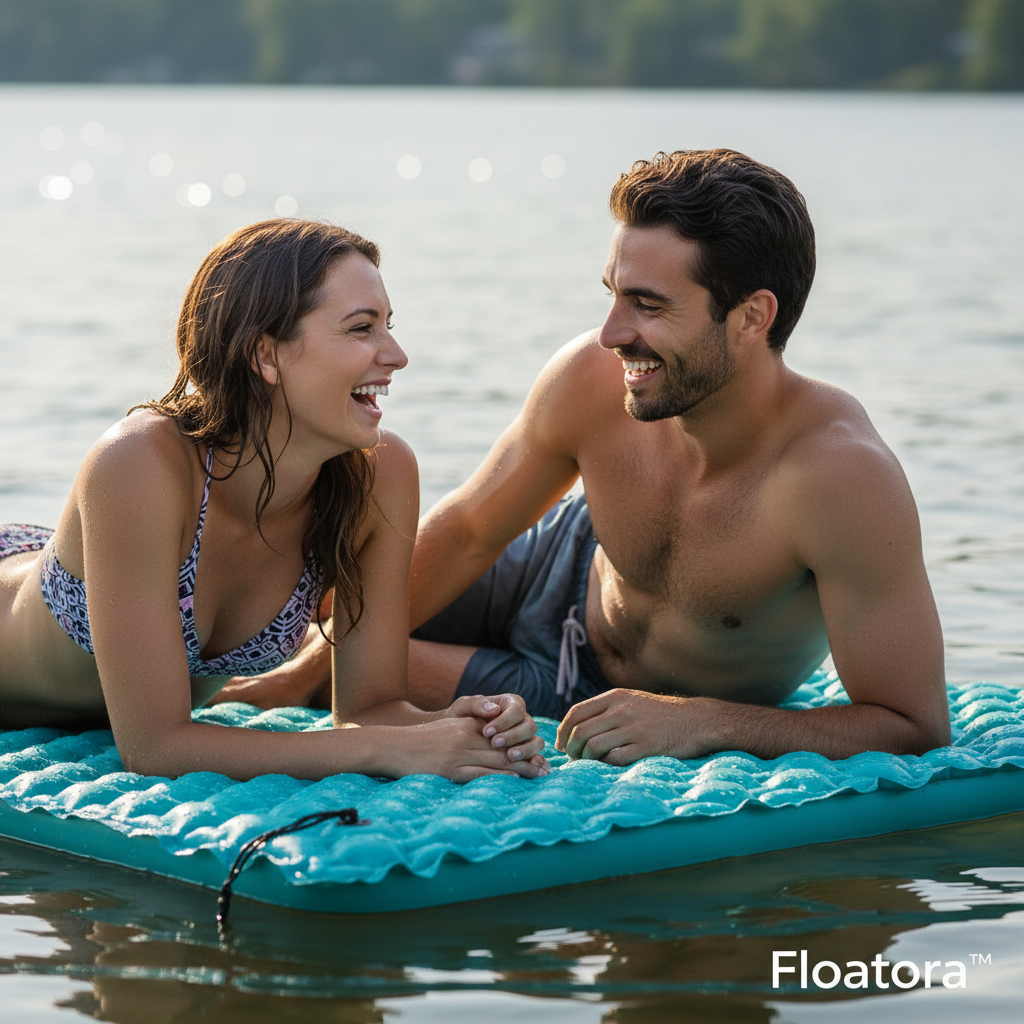 Floatora™ Inflatable Floating Mat