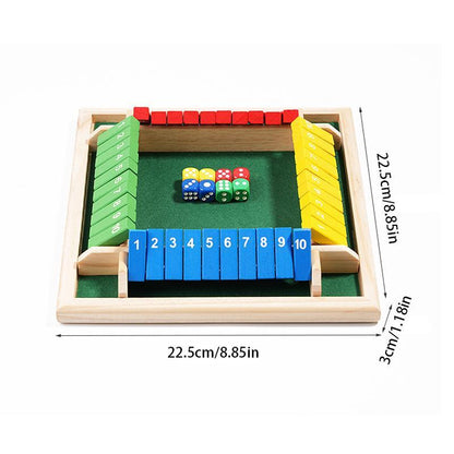 Shut The Box Board Game