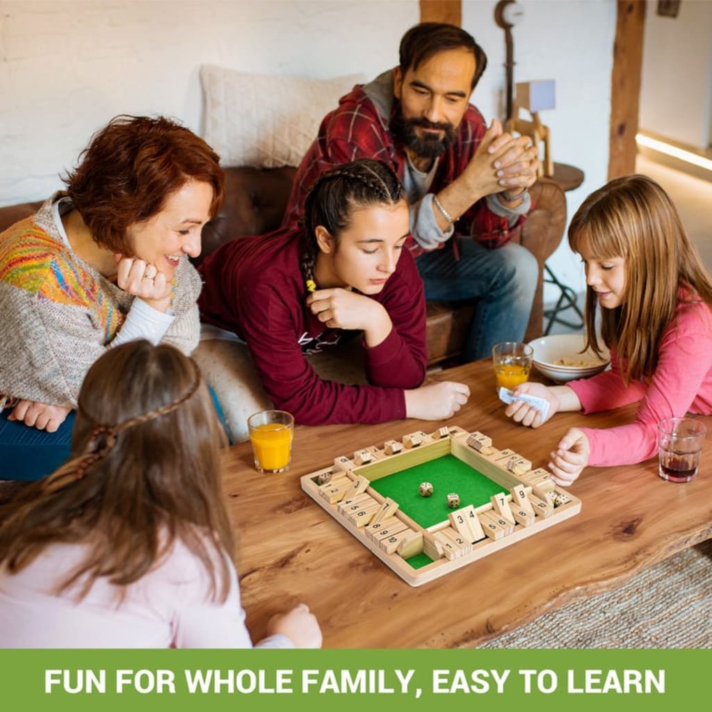 Shut The Box Board Game