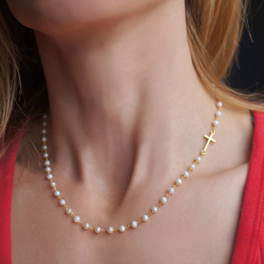 Sacred Pearl Necklace